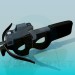 Modelo 3d Besta - Arma de Lançamentode Dardos/Flexas - preview
