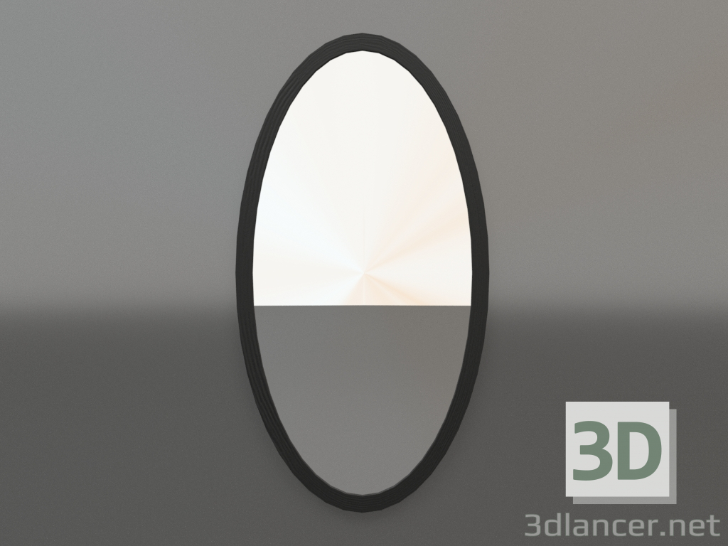 3D modeli Ayna ZL 22 (450x850, ahşap siyah) - önizleme