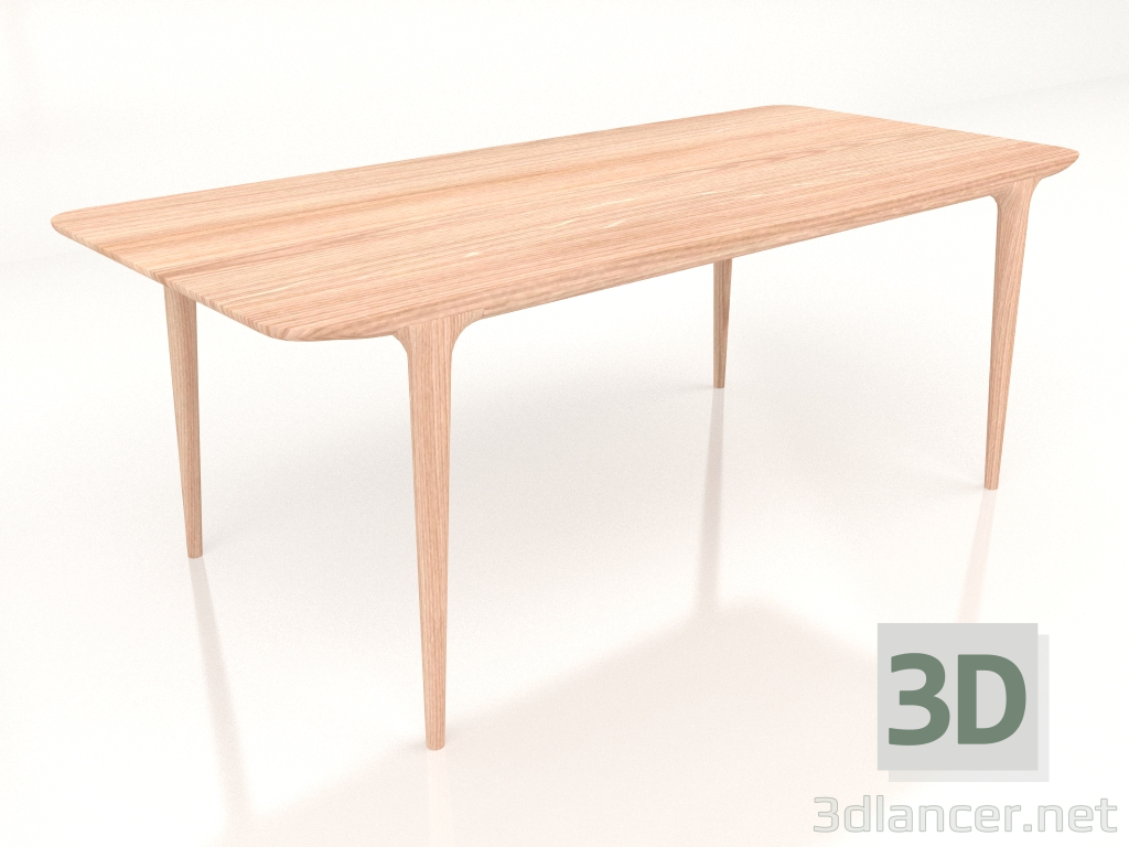 3D modeli Yemek masası Fawn 200 - önizleme