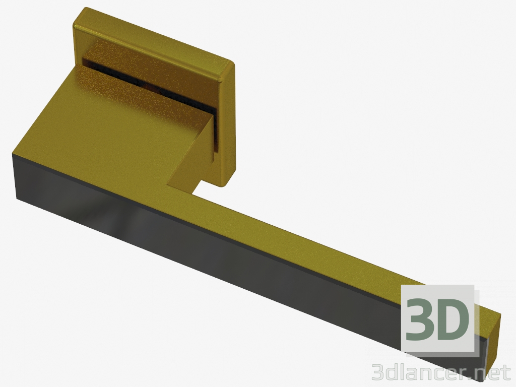 3d model Handle door Diamond (Bronze black) - preview