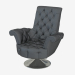 3D Modell Sessel Leder im Art-Deco-Stil B141 80 - Vorschau