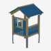 3d model Children's play house (K5001) - preview