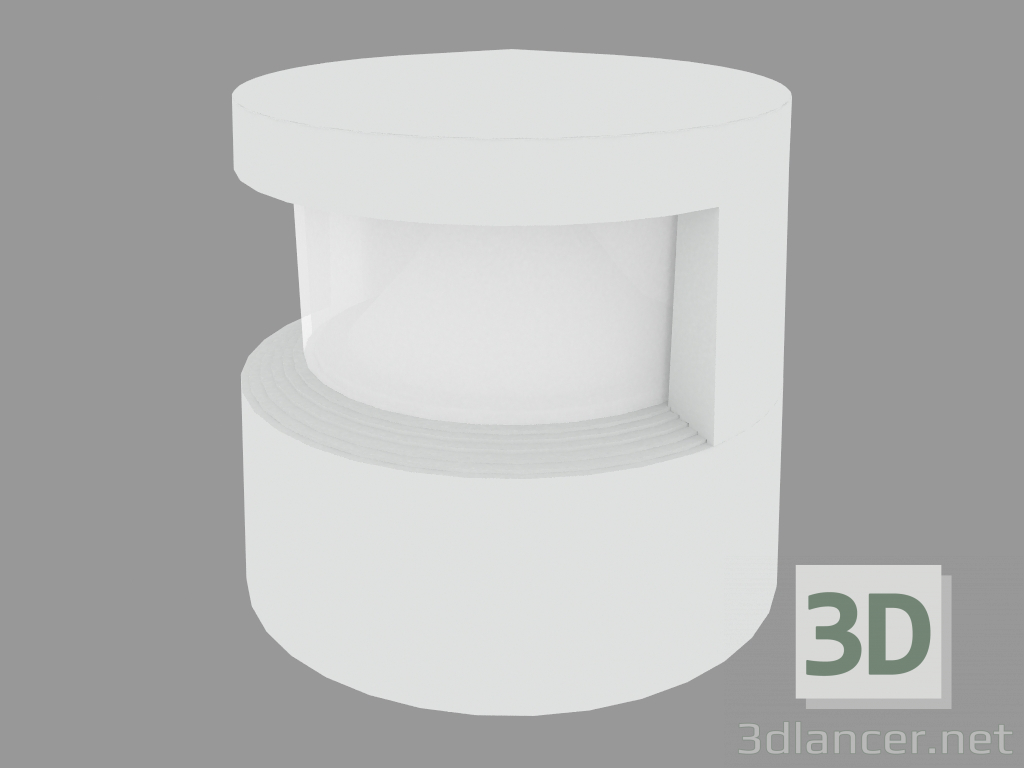 3D Modell Minipfostenleuchte MINIREEF 180 ° (S5233W) - Vorschau
