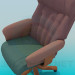 3 डी मॉडल पहियों पर कुर्सी - पूर्वावलोकन