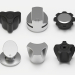Kitbash-Regler mit harter OberflächeSchraubenAuflagen 3D-Modell kaufen - Rendern
