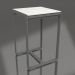 3d model Bar table 70 (White polyethylene, Anthracite) - preview