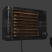 3d model Old radio - preview