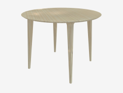 Round dining table (ash D100)