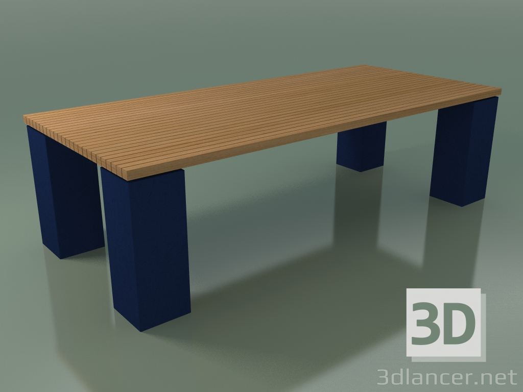 3D modeli Açık masa Giriş (33, Mavi Seramik) - önizleme
