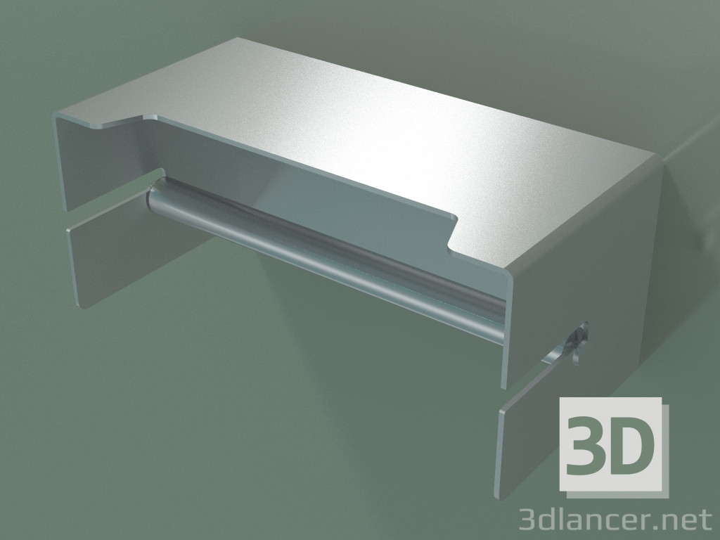 3d model Double paper holder - preview