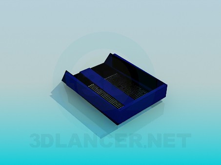 3D Modell Container für Dokumente - Vorschau