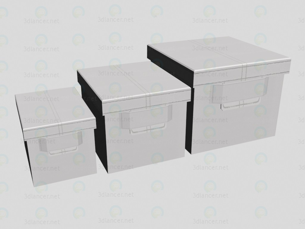 3d model Boxes Estelle - preview