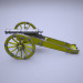 3d Cannon "Unicorn" model buy - render