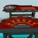 3d модель Стіл для покеру і рулетка – превью