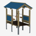3d модель Дитячий ігровий будиночок (К5007) – превью
