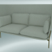 3D Modell Sofa Sofa (LN6, 90 x 180 H 115 cm, bronzierte Beine, Sunniva 2 811) - Vorschau