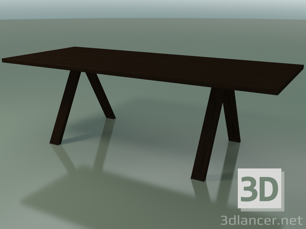 3d model Mesa con encimera estándar 5029 (H 74 - 240 x 98 cm, wengué, composición 1) - vista previa