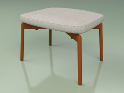 Upholstered stool 520 (Metal Rust)