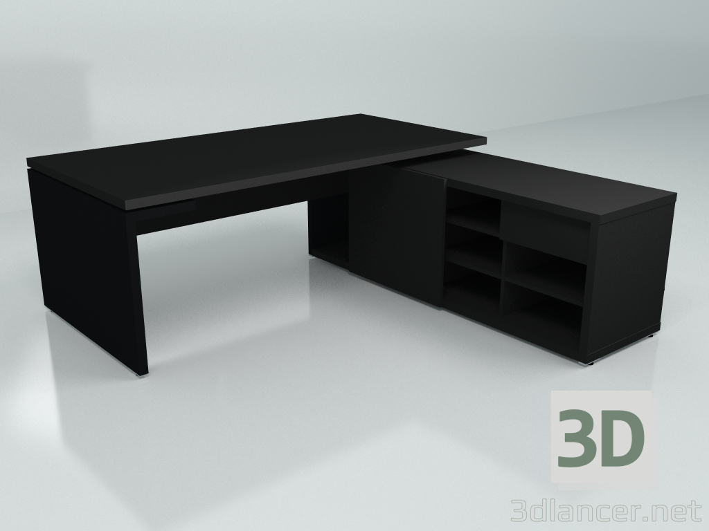 modello 3D Tavolo da lavoro Mito Fenix MITF1P (2278x2080) - anteprima