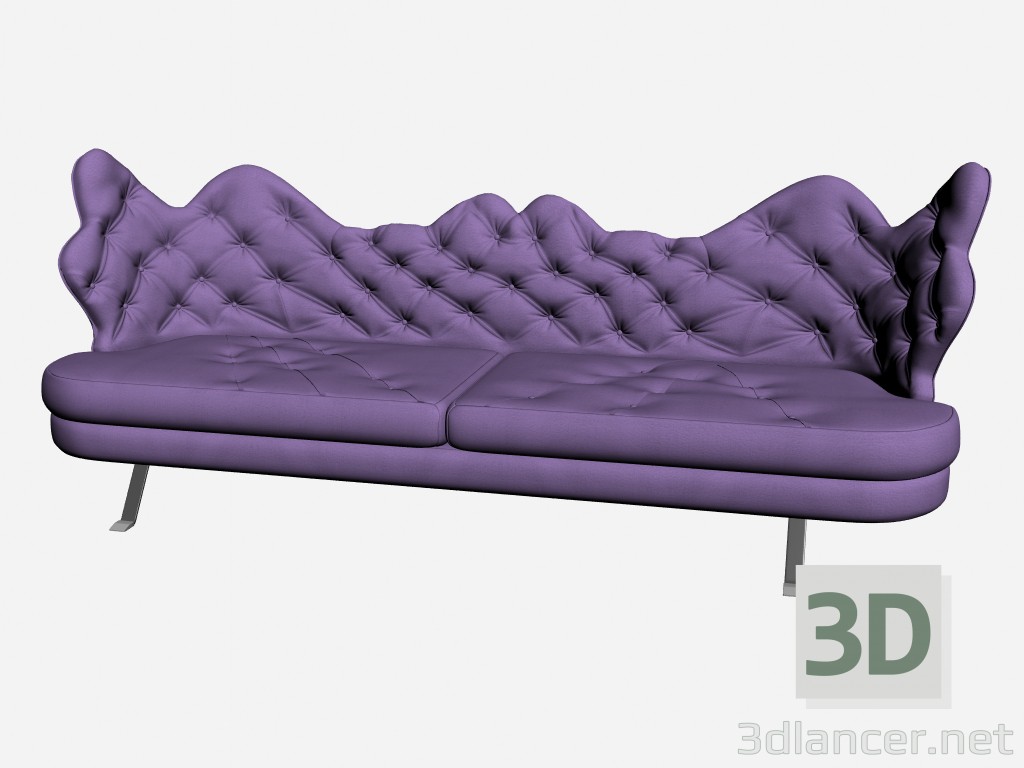 modello 3D Divano sonstellation - anteprima