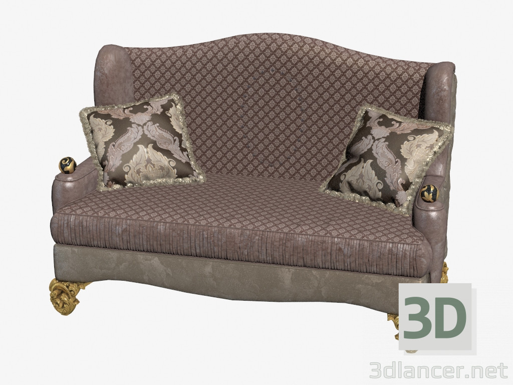 3d model sofá-1582 - vista previa