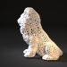 3D Aslan kral voronoi modeli satın - render