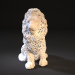 3D Aslan kral voronoi modeli satın - render