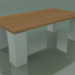 modèle 3D Table d'extérieur InOut (34, céramique blanche) - preview