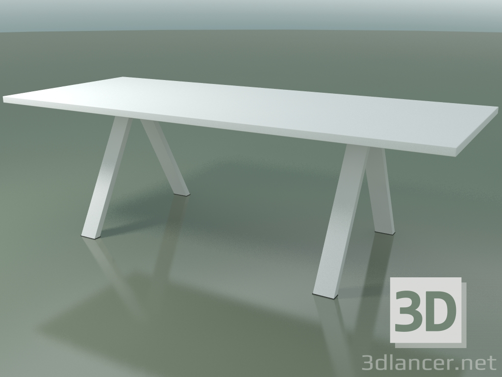 3D modeli Standart çalışma tablası 5029 olan masa (H 74-240 x 98 cm, F01, kompozisyon 1) - önizleme