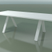 modello 3D Tavolo con piano di lavoro standard 5029 (H 74 - 240 x 98 cm, F01, composizione 1) - anteprima