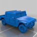 modèle 3D Hummer H1 - preview