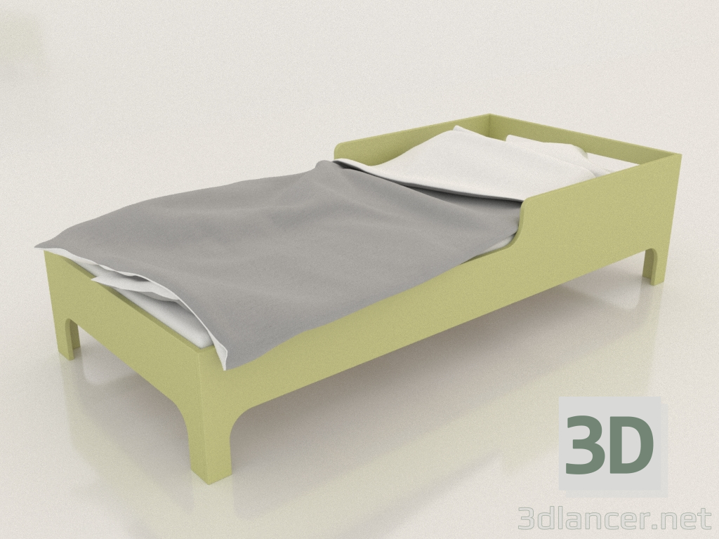 3d модель Ліжко MODE A (BDDAA2) – превью