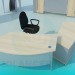 3d модель Набір офісних меблів – превью