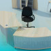 Modelo 3d Um conjunto de mobiliário de escritório - preview