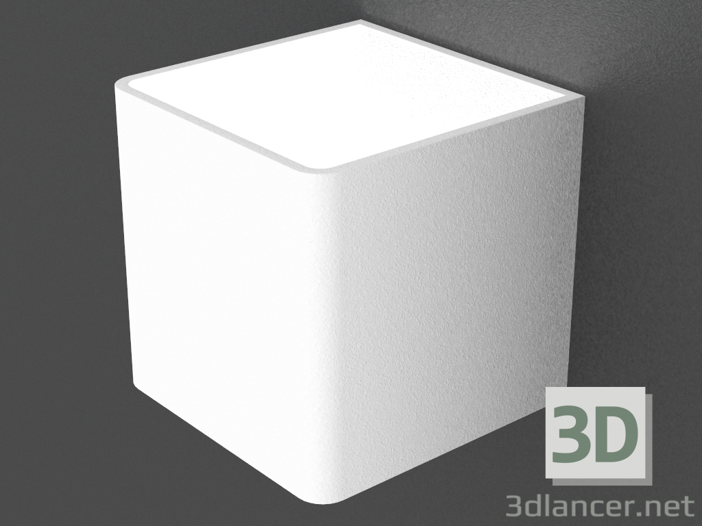 3D modeli Yanlış duvar LED lamba (DL18391 11WW Dim) - önizleme
