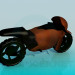 3D Modell Motorrad - Vorschau