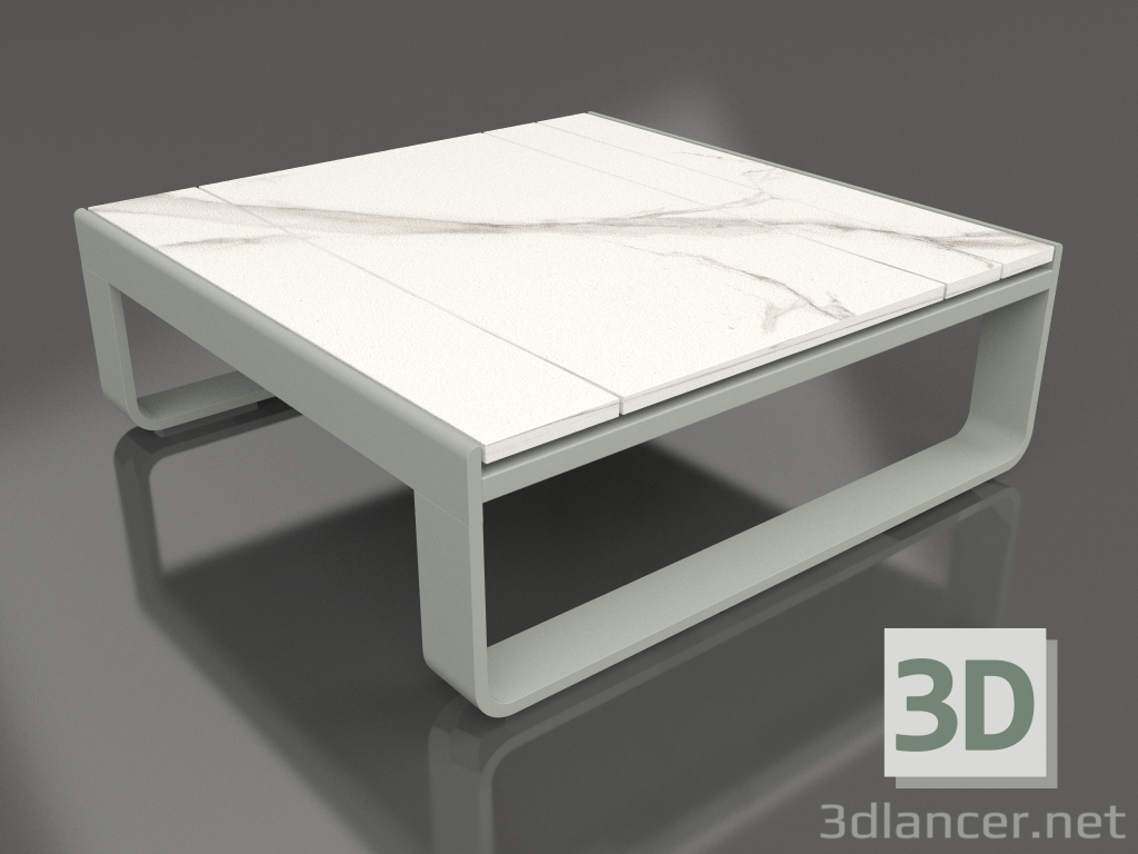 modello 3D Tavolino 70 (DEKTON Aura, Grigio cemento) - anteprima