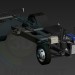 modèle 3D châssis + moteur - preview