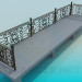 3d model Сoncrete bench - preview