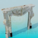 3d model Marble Fireplace - preview