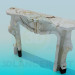 modello 3D Camino di marmo - anteprima