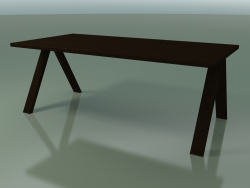 Table avec plan de travail standard 5030 (H 74 - 200 x 98 cm, wengé, composition 2)
