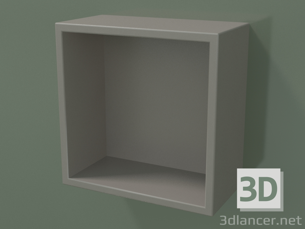 3D Modell Offene Schachtel (90U30001, Ton C37, L 24, P 12, H 24 cm) - Vorschau