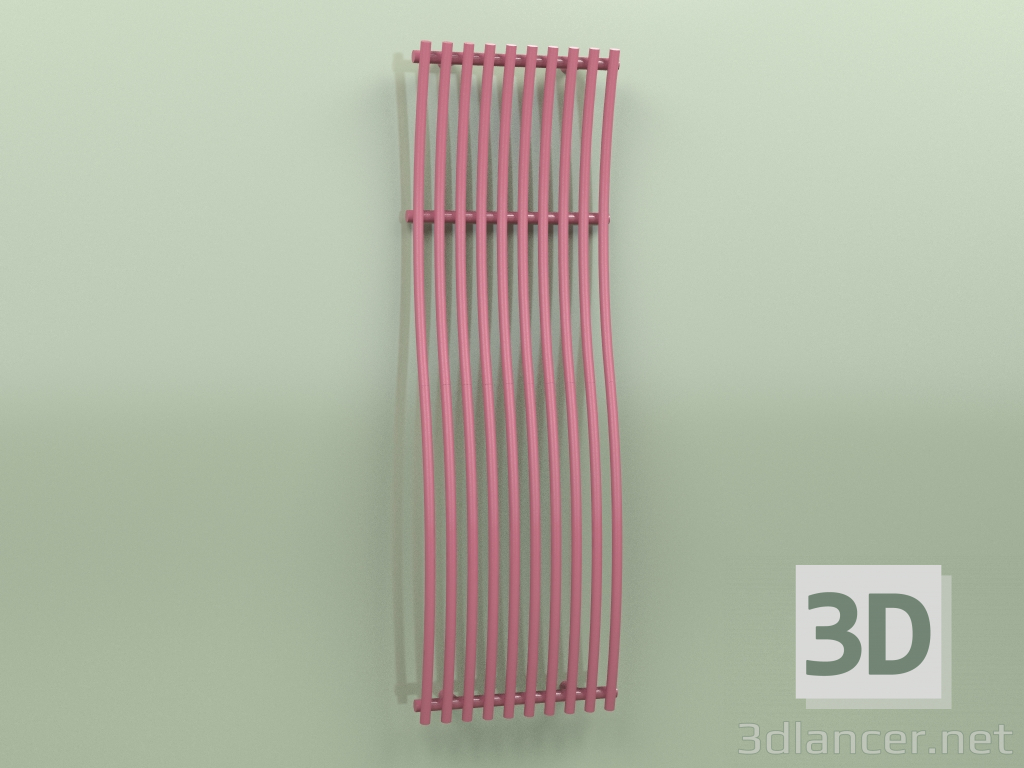 3D modeli Isıtmalı havlu askısı - Imia (1600 x 510, RAL - 4002) - önizleme
