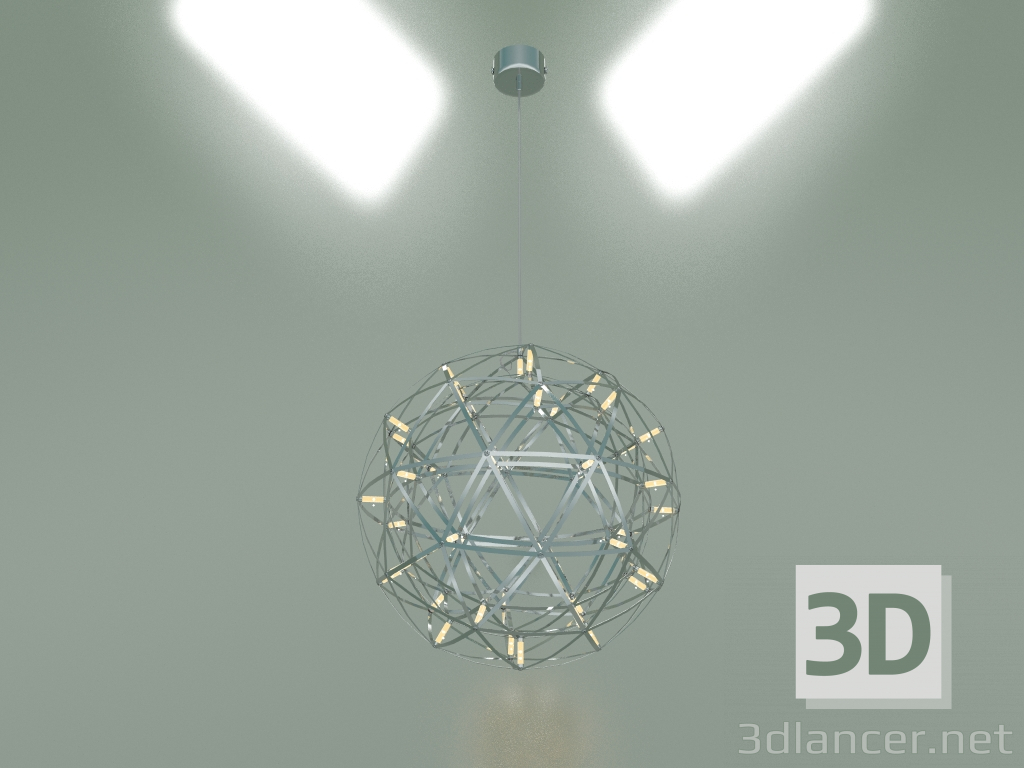 3D Modell LED-Hängeleuchte Plesso 434-1 - Vorschau