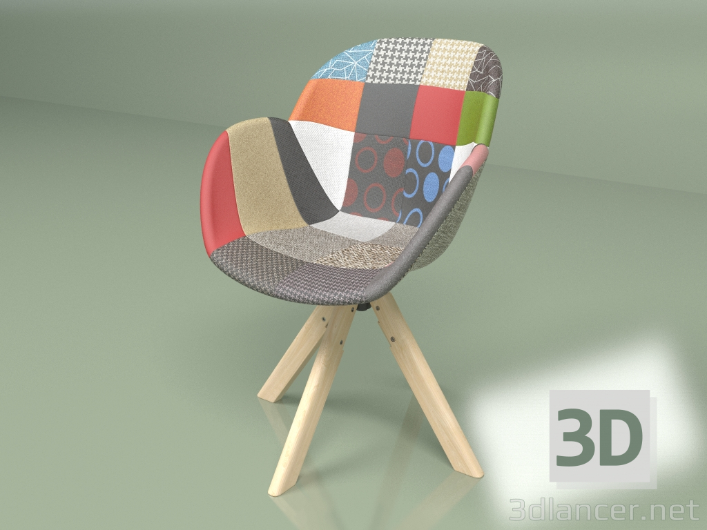 3D modeli Sandalye Percy - önizleme
