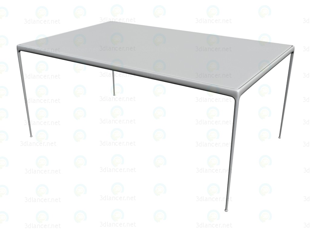 3d model 1966 28 dining table - preview