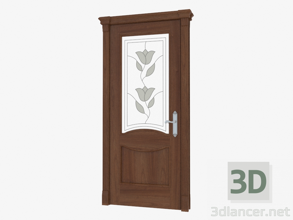 modello 3D Porta interroom Barselona (DO2) - anteprima