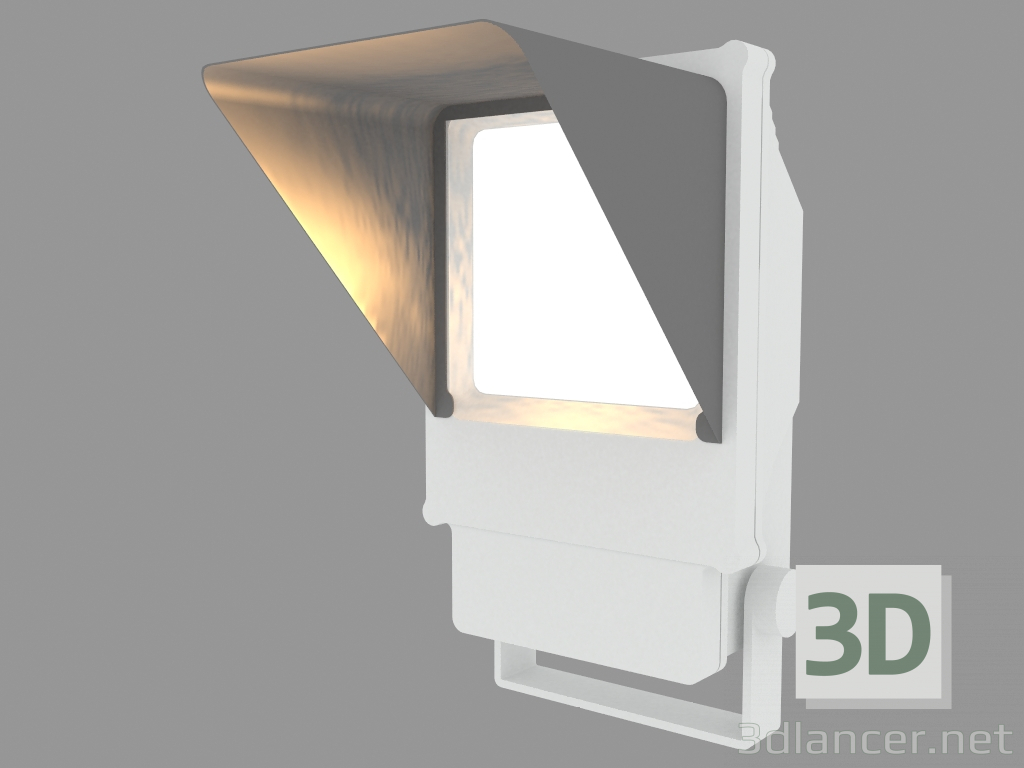 modèle 3D Projecteur MINITECHNO RECTANGULAR FLOOD (S3750 + S3781_300W_QTDE12) - preview