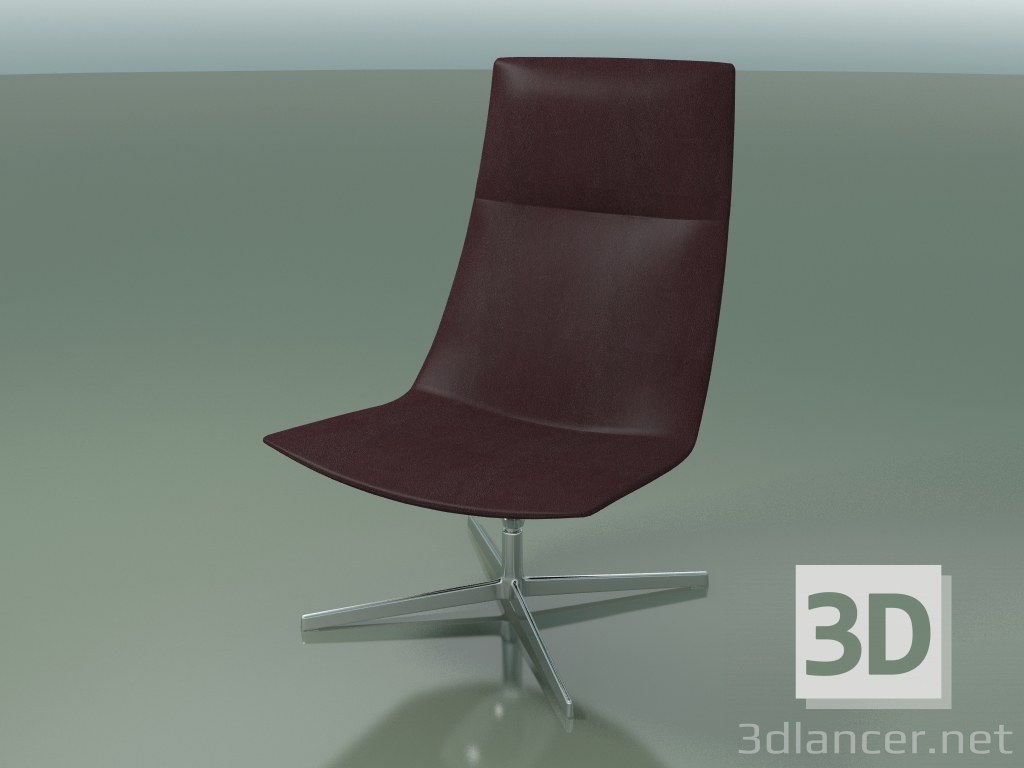 modello 3D Sedia per riposo 2035 (4 gambe) - anteprima